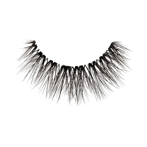 KISS Lash Couture LuXtensions Collection False Eyelashes Multipack, Flat Lash Technology, Super Slim Lash Band, Real Lash Extension Fibers, Reusable Strip Lashes, 'Volume Full Set', 4 Pairs