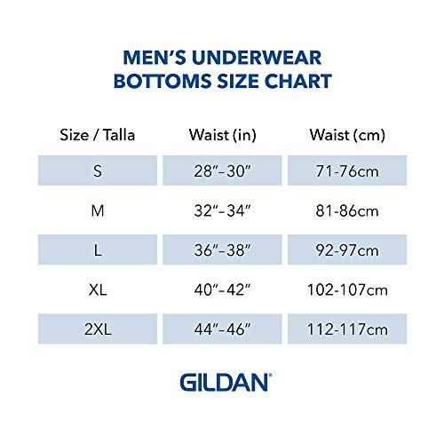 Gildan Men's Underwear Briefs, Multipack, Grey/Black (6-Pack), Medium