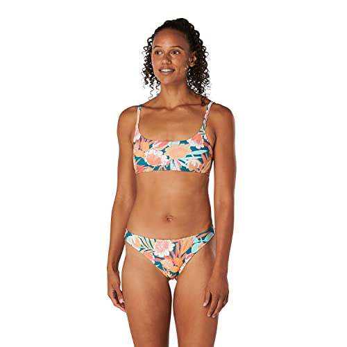 Speedo Women's Standard Swimsuit Bottom Bikini Eco Flex Scoop, Deep Lake