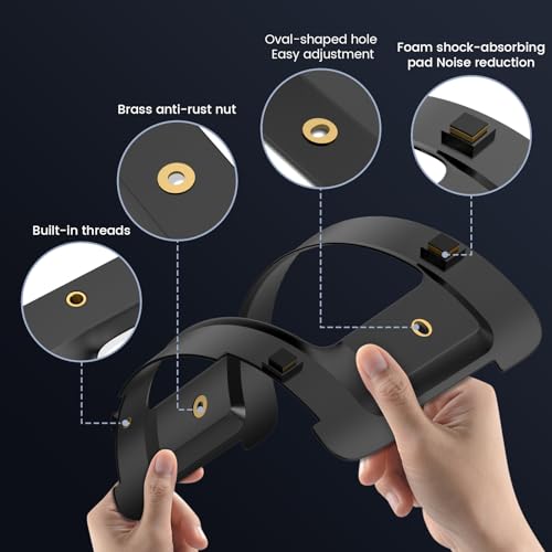 Rear License Plate Frame Bracket Holder Mount for 2005-2023 BMW 1/2/ 3/5 / 6/ X Series, 328i 323i 528i M3, 2002-2019 Mini Cooper 51187160607 511882380615 51188238061 Screws