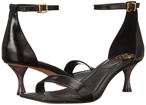 Vince Camuto Women's Footwear Women's VINKELY Heeled Sandal, Black, 10