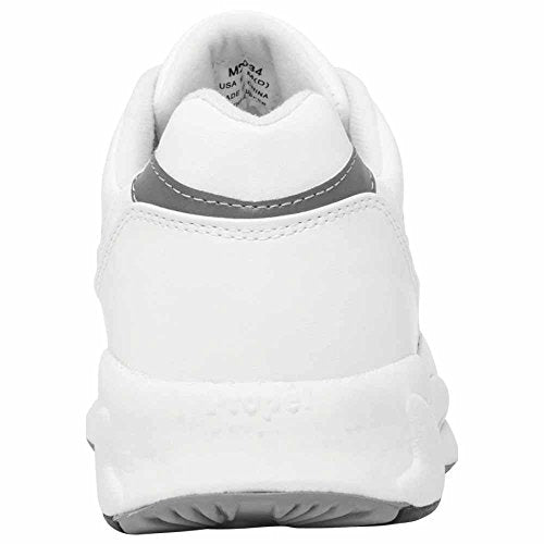 Propet Mens Stability Walker Walking Walking Sneakers Shoes - White - Size 8.5 2E