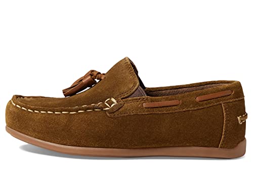 Florsheim Boy's Jasper Jr Moc Toe Drop Tassel (Toddler/Little Kid/Big Kid) Saddle Tan 2 Medium