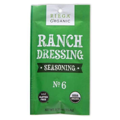 Riega Organic Ranch Dressing Seasoning, 0.55 Ounce (Pack of 1)