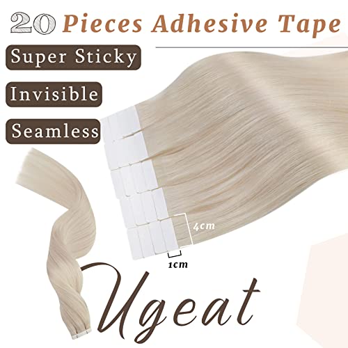 Ugeat Flat Tip Hair Extensions Human Hair Brown Pre Bonded Flat Tips Human Hair Extensions Hot Fusion Flat Tip Brown Hair Extensions Keratin Hair Extensions 50g/pack 24 Inch 50s