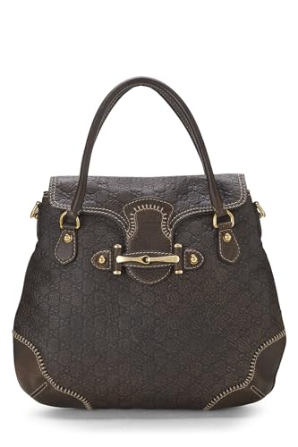 Gucci, Pre-Loved Brown Guccissima Horsebit Hobo Large, Brown