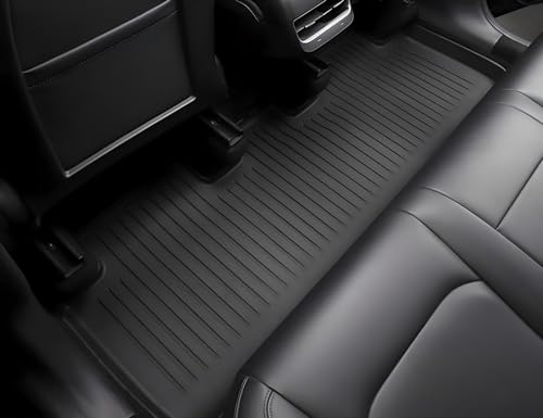 Maysoo Floor Mats for Tesla Model 3 2023-2017 TPE All-Weather Cargo Liner and Rear Cargo Trunk Floor Mats Interior Accessories (4-Piece Set)