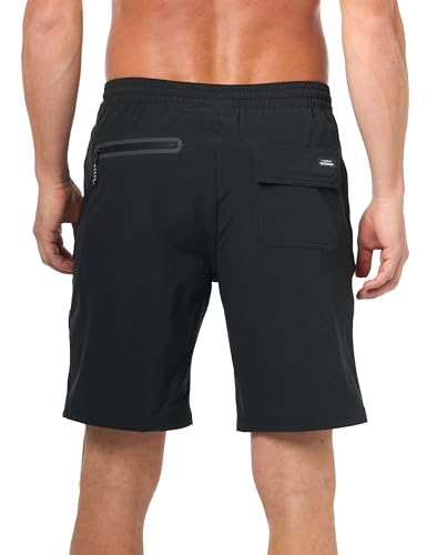 Quiksilver Men's Standard SUVA Amphibian 20 Hybrid Short, Black 241