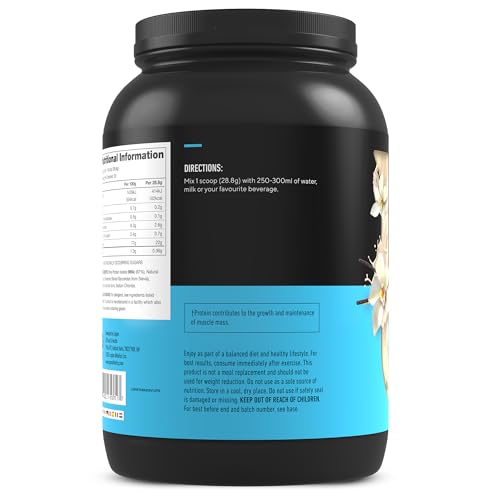 LEGION Whey+ Whey Isolate Protein Powder from Grass Fed Cows - Low Carb, Low Calorie, Non-GMO, Lactose Free, Gluten Free, Sugar Free, All Natural Whey Protein Isolate, 30 Servings (Vanilla)