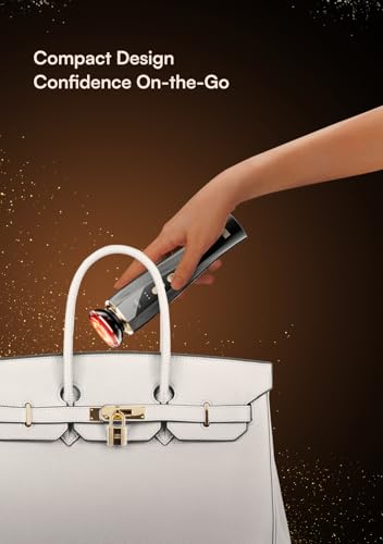 INIA Microcurrent Facial Device, 3-in-1 Facial Massager Red Light Therapy Beauty Device for Face and Neck Skin Rejuvenation Lifting, Tightening, Infusing, Effective Wrinkle and Puffiness Reduction