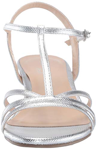 Paradox London Pink Women's Tessa Wedge Sandal, Champagne, 8.5
