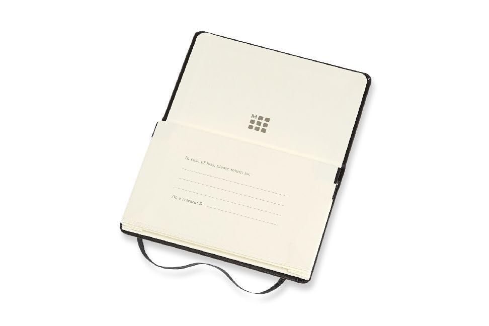 Moleskine PRO Pad, Soft Cover, Large (5" x 8.25") Ruled/Lined, Black, 96 Pages