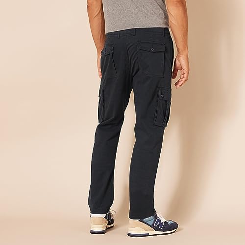 Amazon Essentials Men's Slim-Fit Stretch Cargo Pant (Available in Big & Tall), Light Grey, 40W x 29L