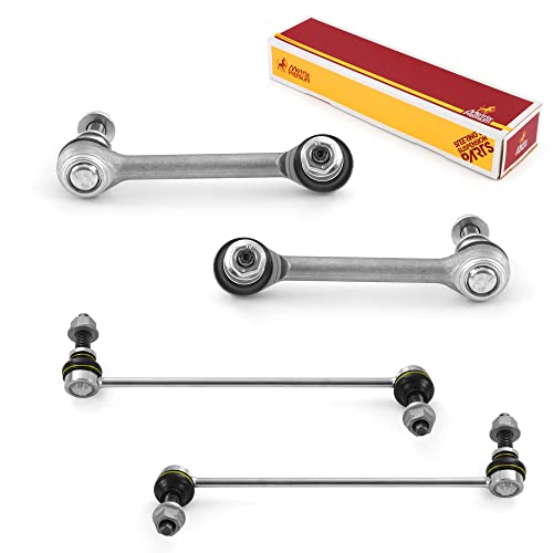 Metrix Premium 4PCS Front and Rear Stabilizer Bar Link Kit K750389, K750388, K750394, K750393 Fits 10-18 Ford Flex, 10-19 Taurus, 14-18 Special Service Police Sedan, 10-16 Lincoln MKS, 11-19 MKT