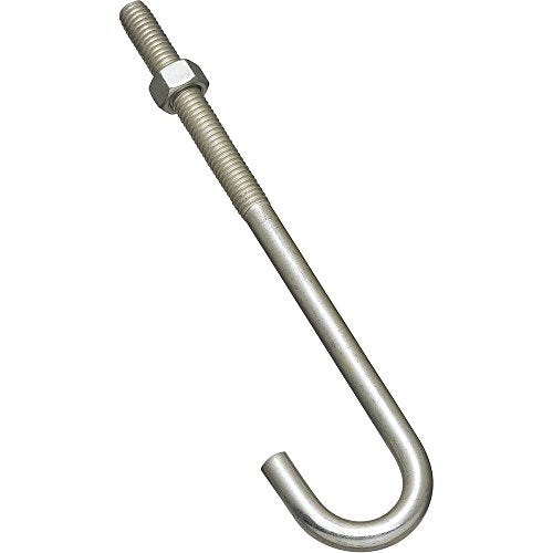 National Hardware N232-967 2195BC J Bolt in Zinc plated