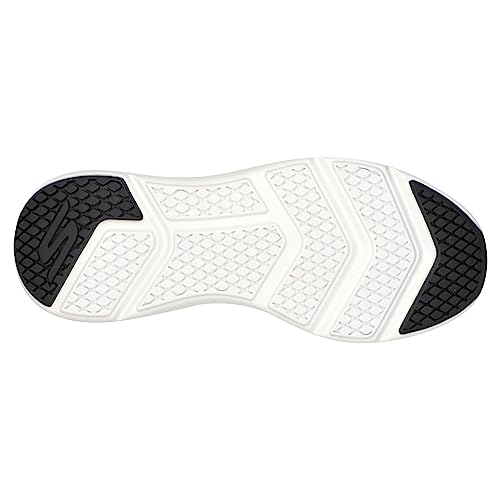 Skechers Women's Go Run Elevate Mesh Lace-up Sneaker, Black/Black, 8.5 Wide