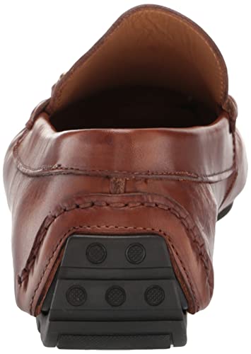 Donald Pliner Men's Dacio Driver Driving Style Loafer, Cognac-Calf Leather, 7