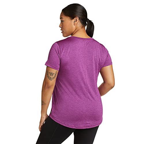 Eddie Bauer Women's Resolution Short-Sleeve T-Shirt, Grape, Small