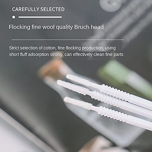 i-Laesh 200pcs Micro Brushes - Precision Microswabs for Eyelash Extensions, Lash Mascara Applicators - Ideal for Eye, Dental, Lashes, Brows, Personal Care - Black (Replacement - Pro Grip)