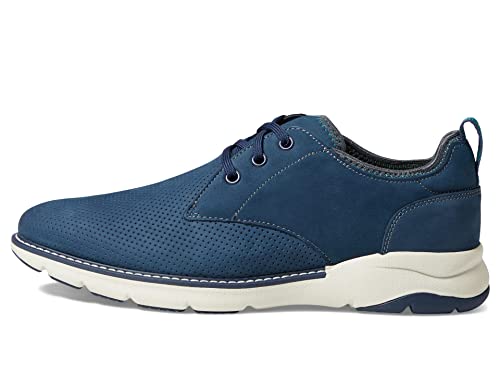 Florsheim Frenzi Perf Toe Oxford Navy Nubuck 14 M (D)