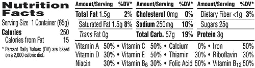 Kellogg's Cocoa Krispies Breakfast Cereal Cups, Kids Snacks, Cereal Cups to Go, Original, 27.6oz Case (12 Cups)