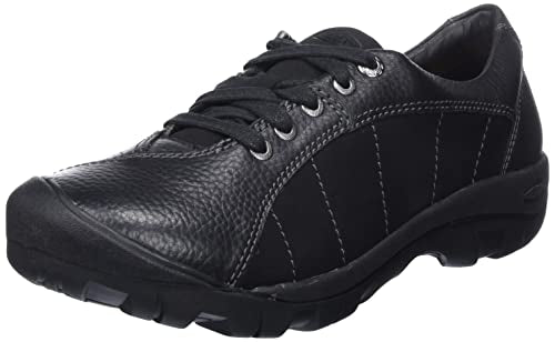 KEEN Women's Presidio Casual Comfortable Oxfords, Fired Brick, 10