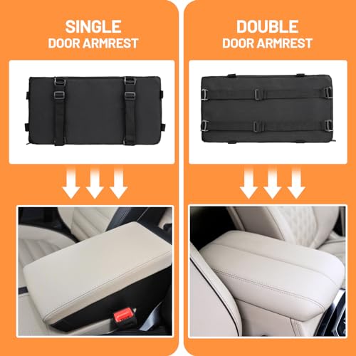 UNICITII Dog Car Seat for Small Dog, Raised Dog Booster Seat with Metal Frame, Dog Car Booster Seat Puppy Car Seat for Pets Small Dogs Cats