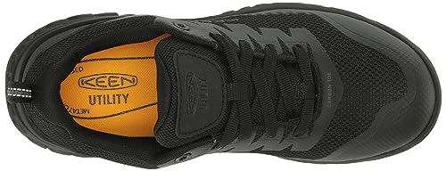 KEEN Utility Women's Arvada Low Height Composite Toe Breathable Industrial Work Sneakers, Sea Moss/Desert Sage, 7.5