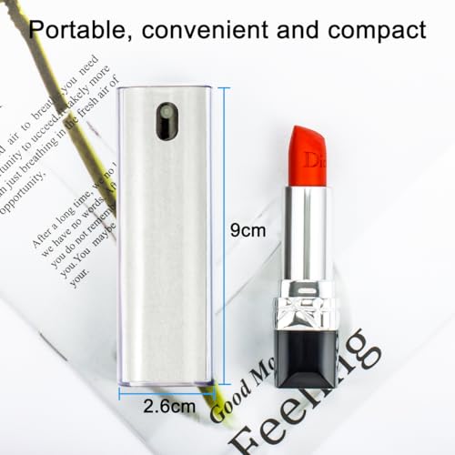 walrfid Car Screen Cleaner Spray and Wipe, Laptop Touchscreen Mist Cleaning Kit for Electronics Computer, iPad, Cellphone, MacBook, TV, Monitor, Tablet, Kindle Display, with Black Graffiti Case - Red