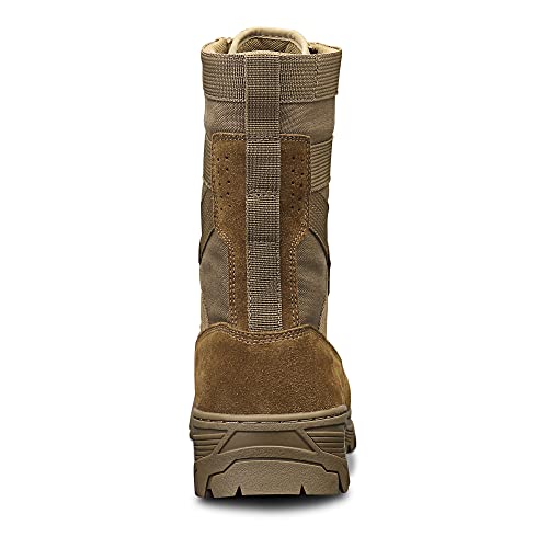 SAILOFO Men's Military Boots lightweight Tactical Boots jungle Hunting Hiking Boots Coyote Brown Size 13