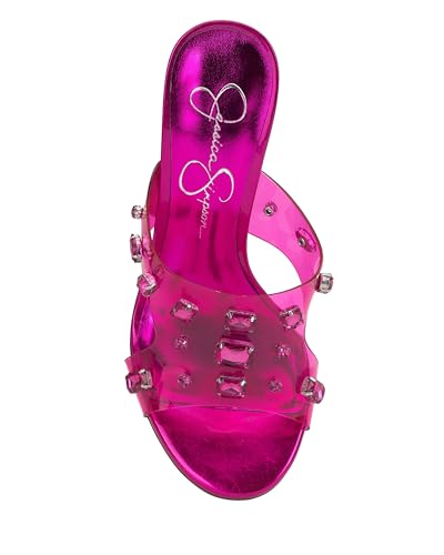 Jessica Simpson Women's GANISA Wedge Sandal, Orchid, 10