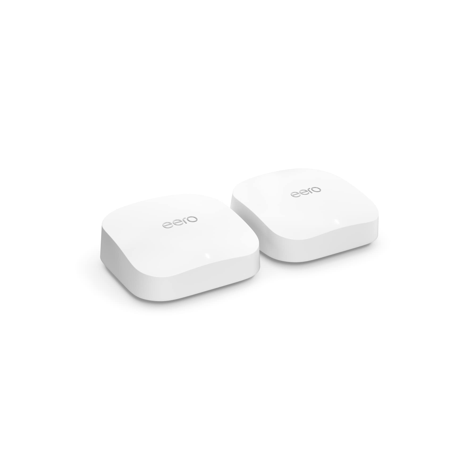 Amazon eero Pro 6E mesh wifi router (newest model) - 2.5 Gbps Ethernet, Coverage up to 4,000 sq. ft., Connect 100+ devices, 2-Pack