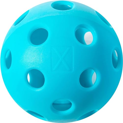 Franklin Sports X-26 Pickleballs - Indoor - 3 Count (Pack of 1) - USAPA Approved - Blue