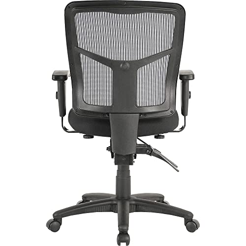 Lorell, LLR86201, ErgoMesh Series Managerial Mid-Back Chair