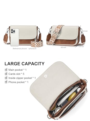 CLUCI Small Crossbody Purses for Women Crossbody Bag, Small Crossbody Bags for Women Trendy, Women's Crossbody Handbags, Cross Body Purse for Women Trendy, Mini Purse for Women Crossbody Bag