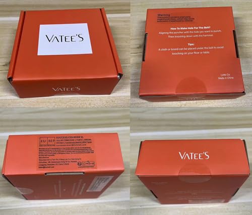 Vatee's Reversible Genuine Leather Belts For Men/Women Replacement Belt Strap Without Buckle 1.25"(32mm) Wide 41"(105cm) Long Blue & Black