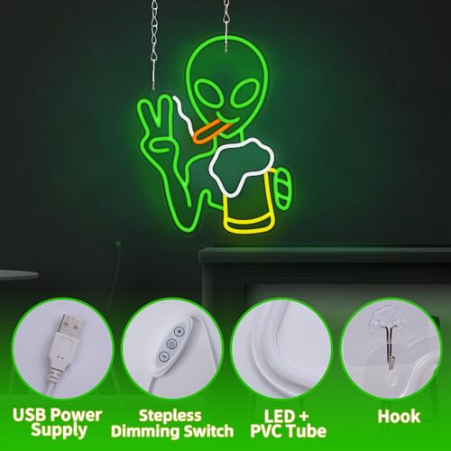 Tacos Neon Signs for Wall Decor, Neon Tacos Bar Lights for Bedroom, Neon Business Signs Suitable for Man Cave Bar Pub Restaurant Christmas Gift Art - 5V USB Power with Hanging Chain Hooks (Tacos)