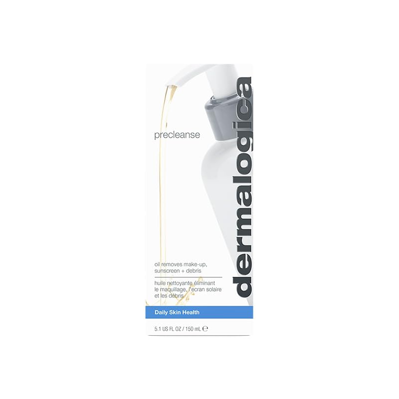 Dermalogica Precleanse Oil Cleanser, Makeup Remover for Face - Cleanse Pore and Melts Makeup, Oils, Sunscreen and Environmental Pollutants, 5.1 fl oz