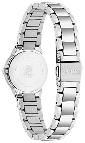 Citizen Women's Eco-Drive Dress Classic Watch in Stainless Steel, Mother of Pearl Dial, 26mm (Model: EW1670-59D)