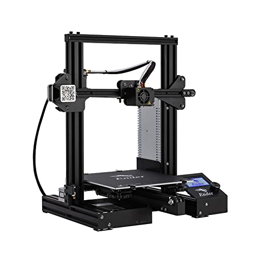 Official Creality Ender 3 3D Printer with Resume Printing Function and Stable Power Supply, High Precision Printing and High-standard V-profiles DIY 3D Printers Printing Size 8.66*8.66*9.84 inches