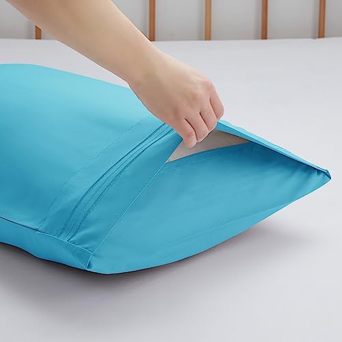Nestl Magenta King Pillow Cases 2 – Soft King Size Pillow Case, 1800 Brushed Microfiber Pillowcases, Envelope Closure Pillowcase, King Pillow Covers, King Size Pillow Cases Set of 2, 20x40 Inches