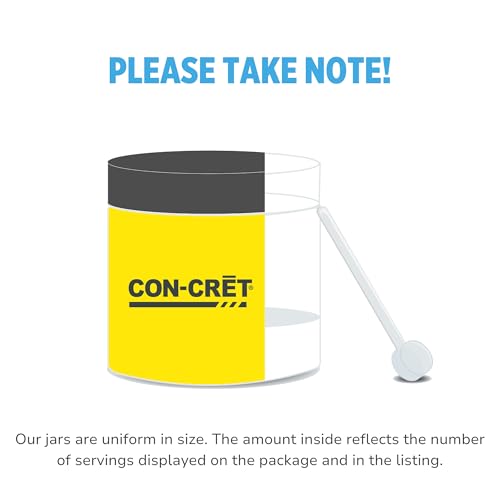 CON-CRET Creatine HCl Powder | Muscle, Cognitive, Cellular Energy Support | No Bloating or Cramps | USA Made & NSF Certified | Lemon Lime (64 Serving)