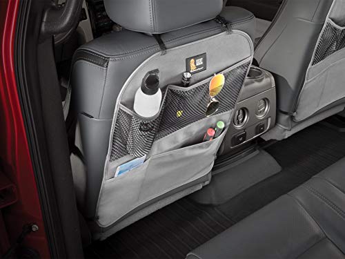 WeatherTech Seat Back Protector - Universal Kick Mat and Organizer for The Back of Your Seat - Charcoal