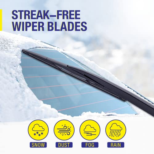 5 PLUS Replacement For TOYOTA RAV4 2018 2017 2016 2015 2014 2013(Set of 3), 26 Inch + 16 Inch Windshield Wiper Blades with 10 Inch Rear Wiper Blade, All-Season OEM Quality Windshield Wiper Blades