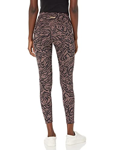 Juicy Couture Women's Essential Legging with Pockets, Plum Truffle, Medium