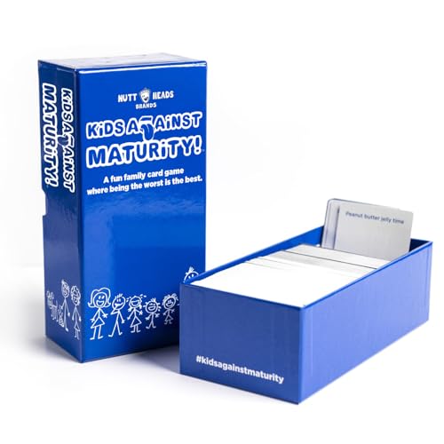 Kids Against Maturity: The Original Card Game for Kids and Families, Super Fun Hilarious for Family Party Game Night