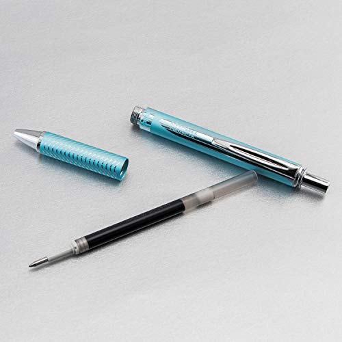 Pentel® EnerGel™ Alloy RT Gel Pen, Medium Point, 0.7 mm, Black Barrel, Black Ink