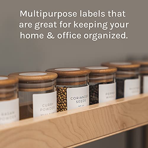 Premium Label Supply White Sticker Shipping Labels – 4" x 5" – Laser/Inkjet Compatible – (4 per Sheet), 25 Sheets - 100 Total Adhesive Labels