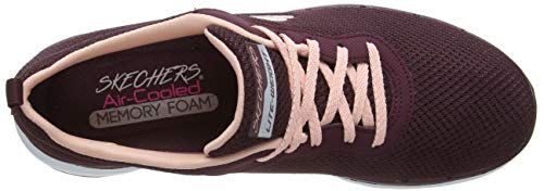 Skechers Women's Ultra Flex Trainers, Purple/Pink, 8.5