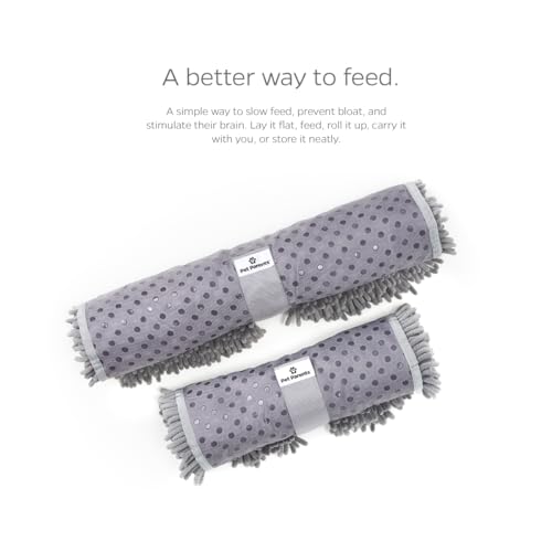 Pet Parents® Forager® Mats, Snuffle Mat for Dogs with SoftSnout & Non-Slip Backing Technology, Slow Feeder Dog Bowls & Snuffle Mat for Large Dogs and Small Dogs (Forest 12")